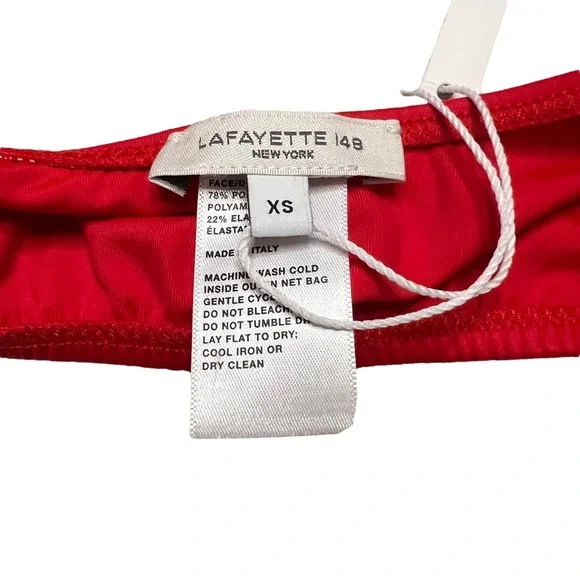 Lafayette 148 New York Bralette Bikini Top XS - Picture 4 of 6